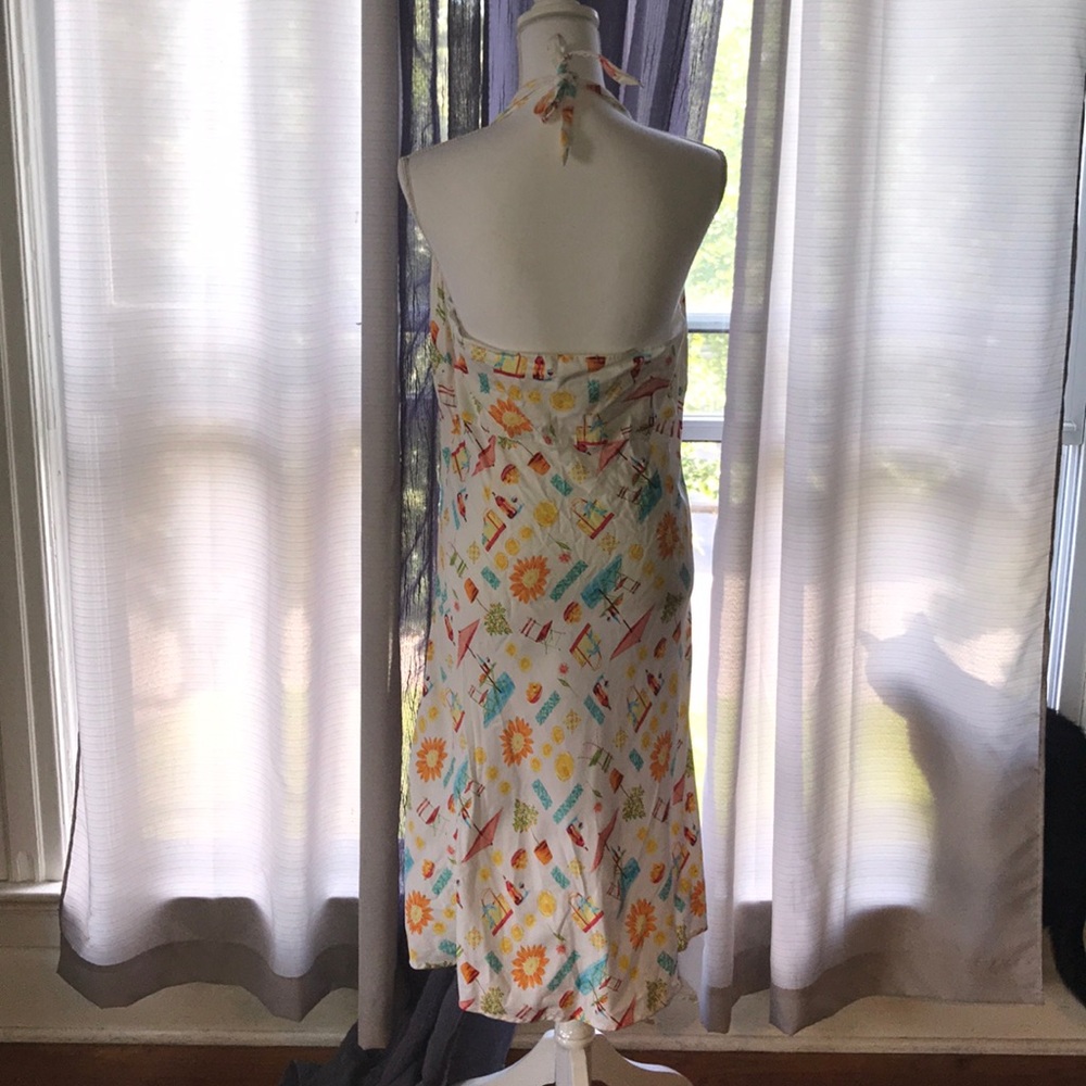 Liz Claiborne Summer Halter Dress - Picture 4 of 5